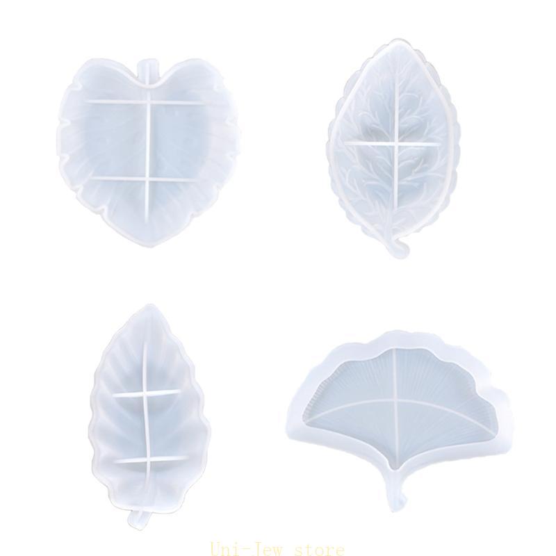 Serving Tray Mold - Yaprak Şekilli Reçine Kalıp DIY Plaka