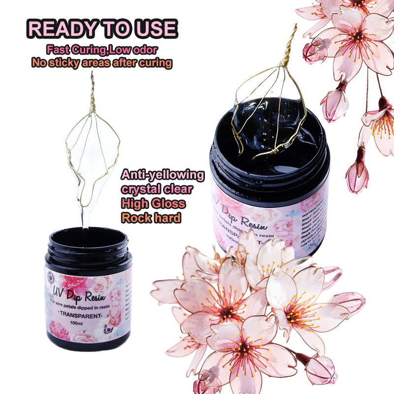 Epoxy Uv Resin Kit - UV daldırma reçine tutkal UV çiçek