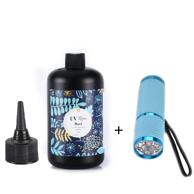 Epoxy Uv Resin Kit - 10-500g UV Epoksi Reçine Tutkal UV