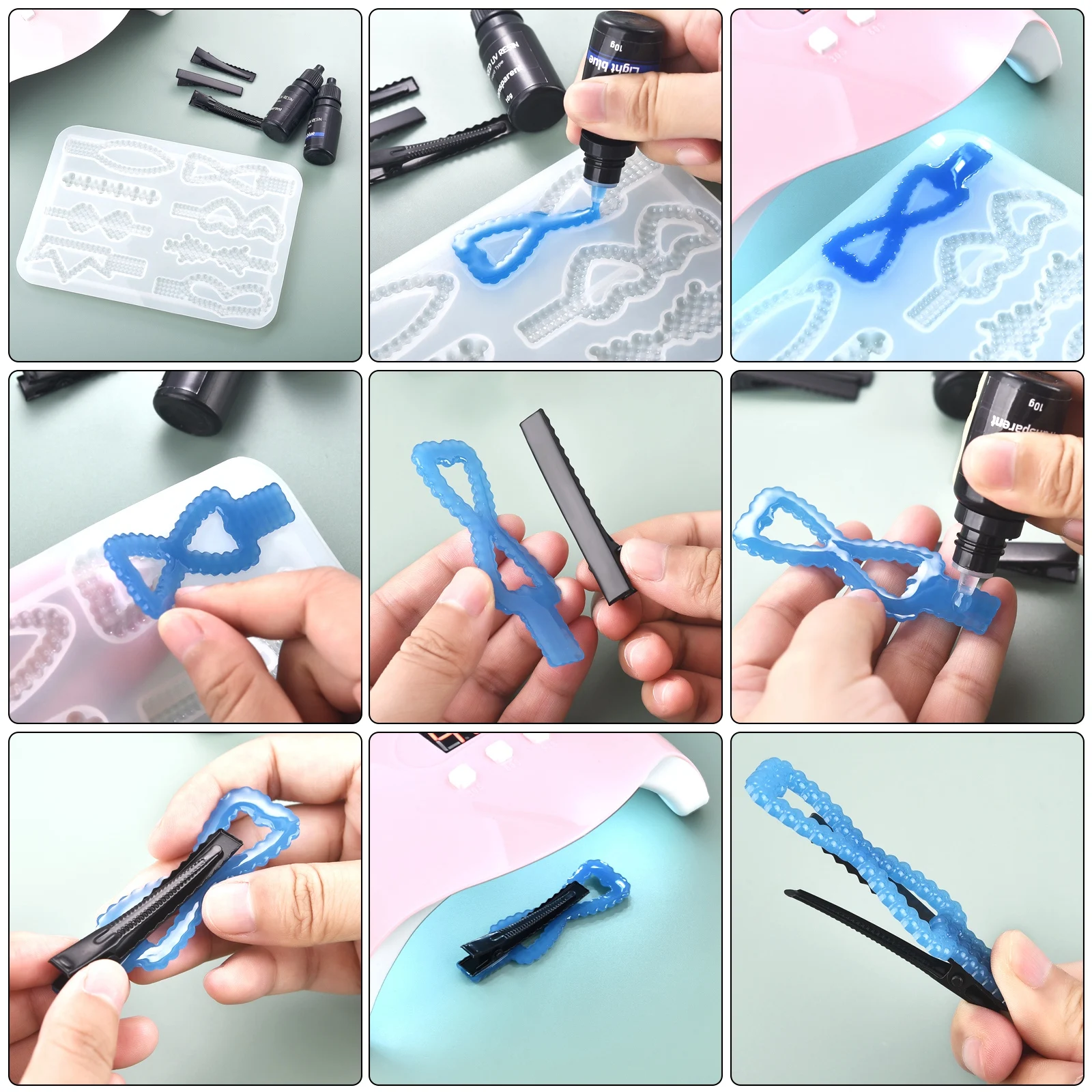 17 Renk UV Reçine Tutkal 10 ml - Epoxy Uv Resin Kit incelemesi ve fiyatı