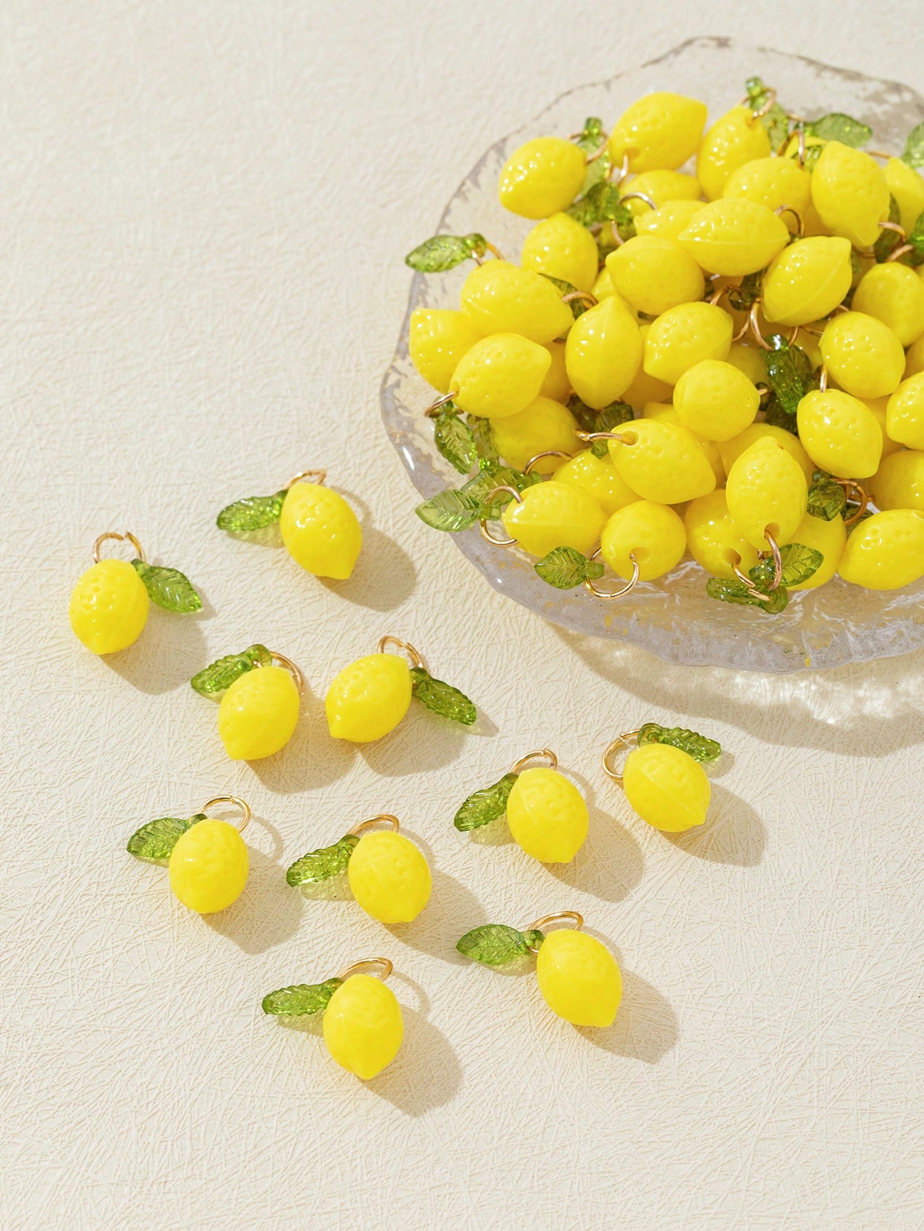 10 adet 3D limon reçine takıla - Resin Craft Material incelemesi ve fiyatı