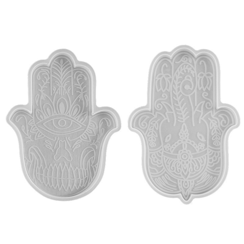 1 adet DIY Coaster el Fatima y - Silicone Mold Tray incelemesi ve fiyatı