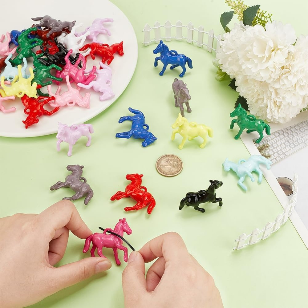 48 adet Opak Akrilik Kolye 12  - Resin Craft Kit incelemesi ve fiyatı