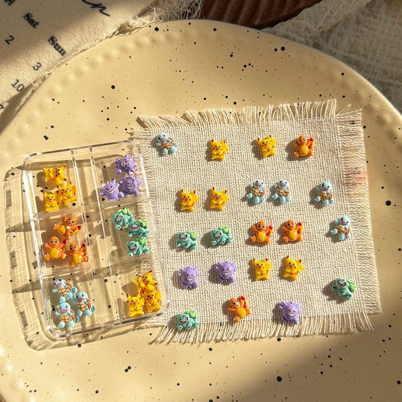Pokemon tırnak süsleme aksesua - Resin Crafts incelemesi ve fiyatı