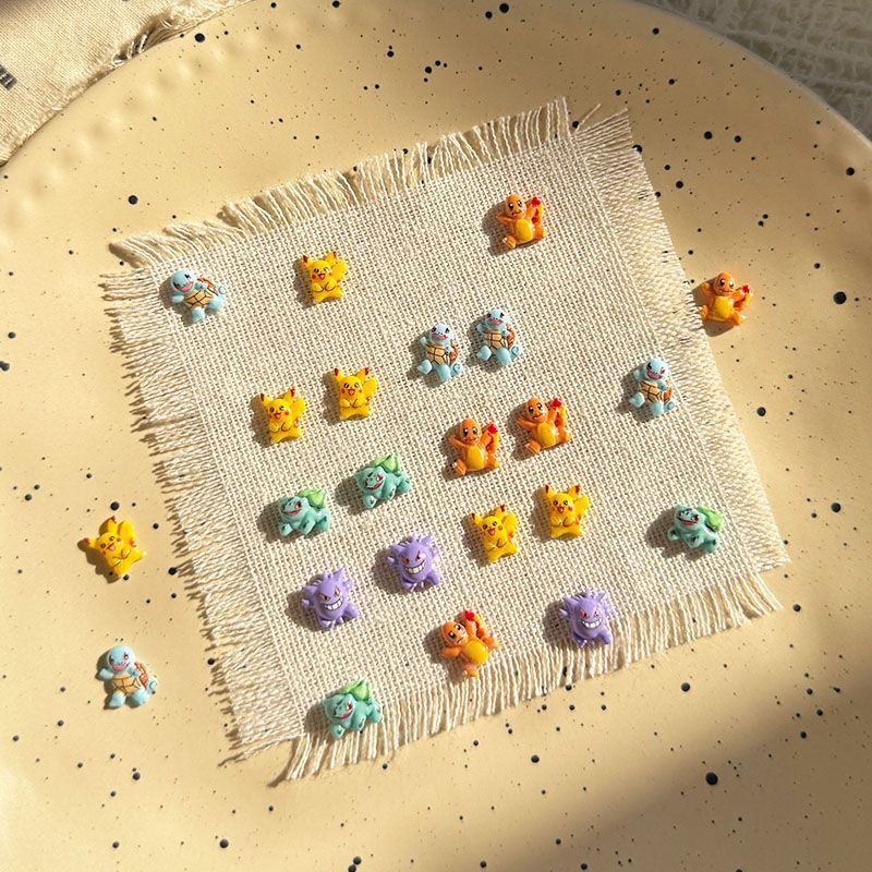 Pokemon tırnak süsleme aksesua - Resin Crafts incelemesi ve fiyatı