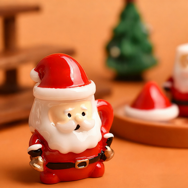 Mini Noel Baba Çay Fincanı Süs - Resin Crafts incelemesi ve fiyatı