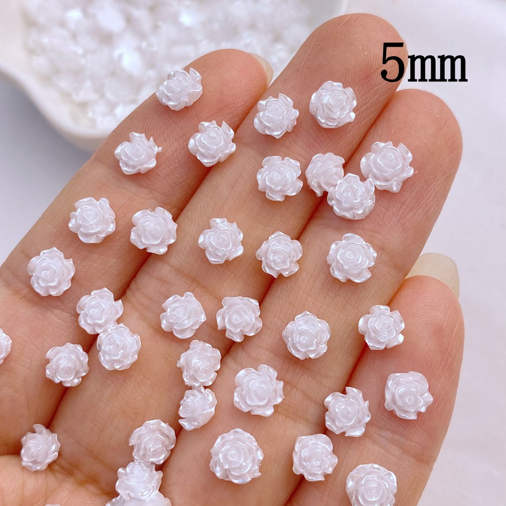 100 adet yeni sevimli Mini 5mm - Flower Preservation Resin incelemesi ve fiyatı